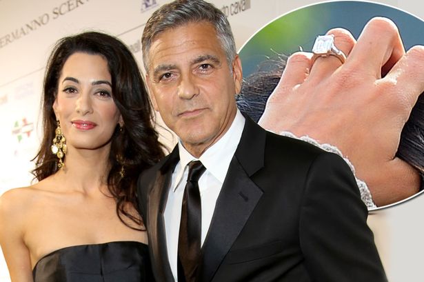 Amal Clooney bỏ xó chiếc nhẫn kim cương mỗi khi làm việc trong các vụ kiênj