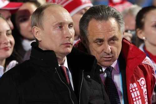 Tổng thống Nga Putin và Bộ trưởng Thể thao 