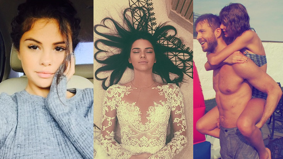 Taylor Swift, Kendall Jenner thống trị Instagram 2015