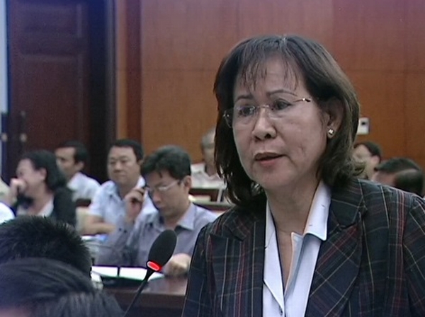 Bà Nguyễn Thị Ngọc Nga – Phó Chánh Thanh tra TPHCM