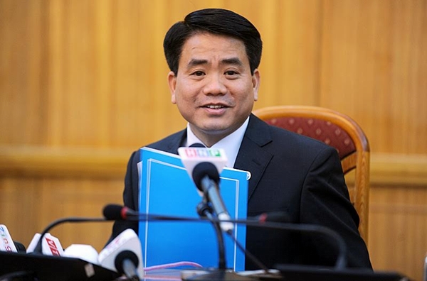 Chủ tịch UBND TP Hà Nội Nguyễn Đức Chung. 