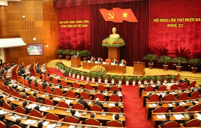Trung ương Đảng biểu quyết đề cử nhân sự khóa XII