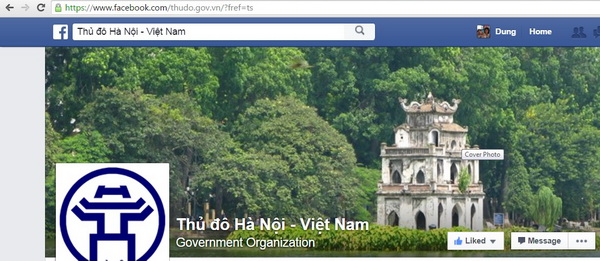 UBND TP Hà Nội cung cấp thông tin qua mạng xã hội
