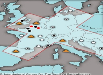 IS âm mưu tấn công Châu Âu theo hình cây thánh giá khổng lồ