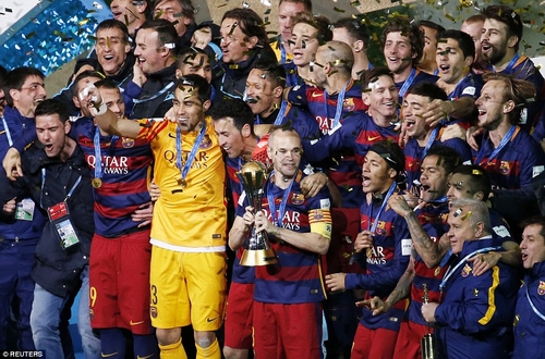 Barca lần thứ 3 đoạt danh hiệu FIFA Club World Cup