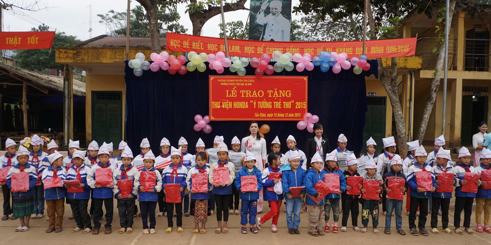 Honda Việt Nam góp hơn 2 tỷ đồng cho khuyến học