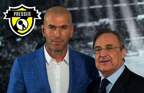 Zidane sẽ sát cánh bên chủ tịch Perez trong thời gian tới