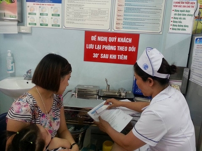 Đăng ký tiêm vắc xin Pentaxim tại Bệnh viện Nhi Trung ương