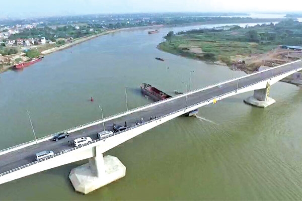 Nam Định: Khánh thành cầu Tân Phong hơn 460 tỷ