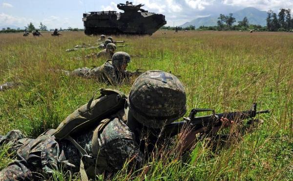 Một cuộc tập trận chung giữa quân đội hai nước Mỹ và Philippines