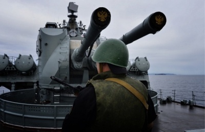 Hải quân Nga tập trận rầm rộ với &quot;cặp kình địch&quot; Trung-Ấn
