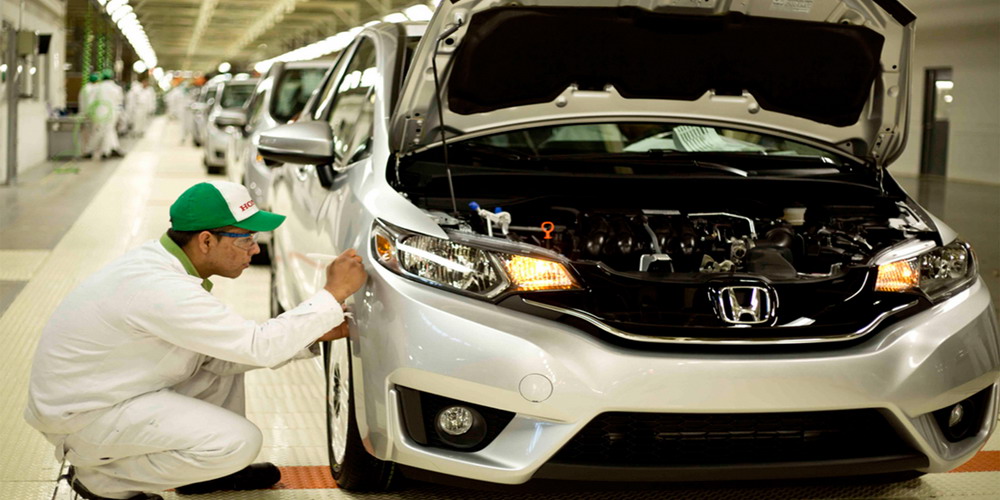 Honda lập kỷ lục sản xuất ô tô 2015