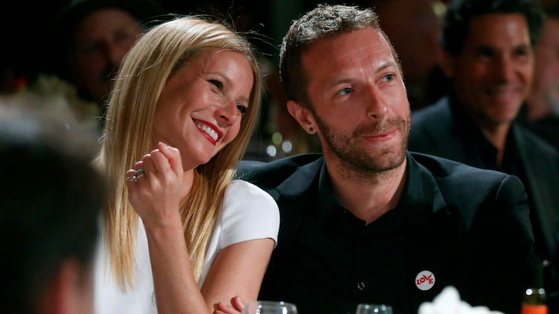 Gwyneth và chồng cũ, Chris Martin
