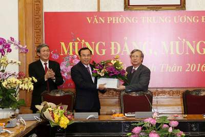Ông Nguyễn Văn Nên nhận nhiệm vụ Chánh Văn phòng Trung ương Đảng