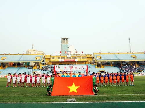 V-League 2016 chính thức khai mạc trên sân Hàng Đẫy