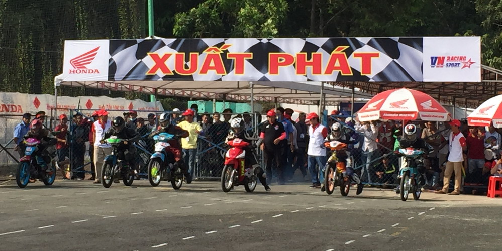 Honda Việt Nam khởi động chuỗi đua xe máy