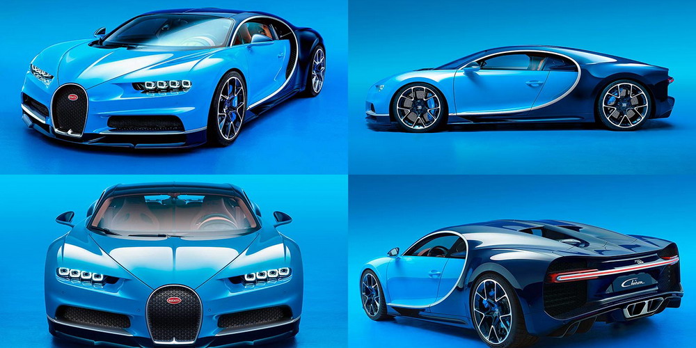 Bugatti Chiron- xe 1.500 mã lực đầu tiên thế giới
