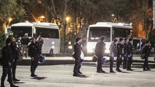 An ninh được siết chặt tại Ankara sau vụ tấn công