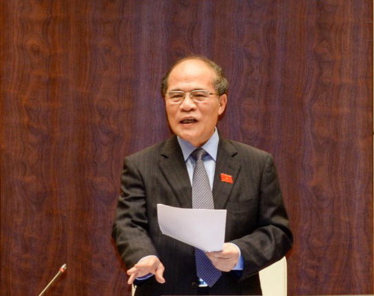 87,25% đại biểu đồng ý miễn nhiệm Chủ tịch Quốc hội Nguyễn Sinh Hùng