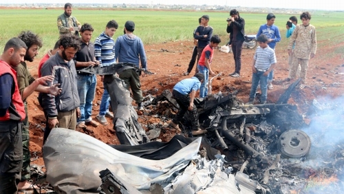 Nhóm Nusra tuyên bố bắn hạ máy bay chiến đấu của Syria