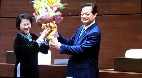 Quốc hội đồng ý miễn nhiệm Thủ tướng Nguyễn Tấn Dũng