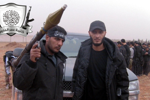 Tên Khaled al-Hamad (trái) đã bị tiêu diệt tại Syria
