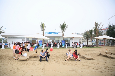 Khánh thành hệ thống Hubway, bãi biển Sầm Sơn thay áo mới