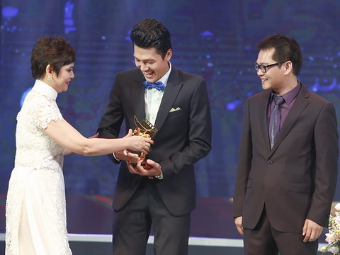 Diễn viên Quang Tuấn thắng lớn ở Cánh Diều Vàng 2015