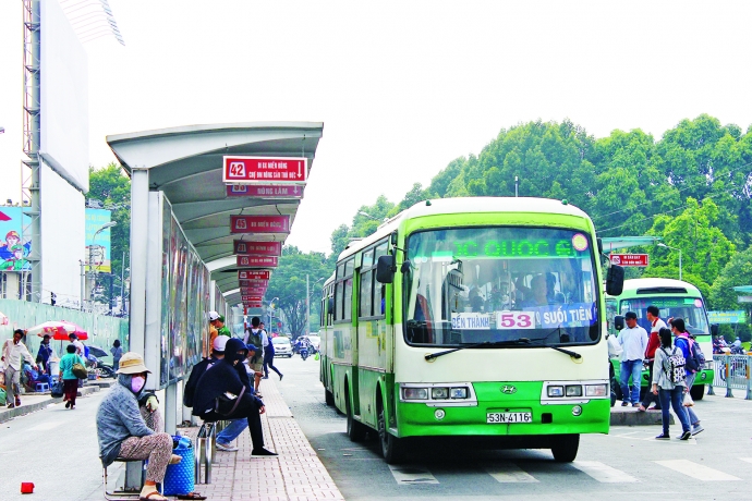 TP.HCM triển khai vé điện tử cho xe buýt.