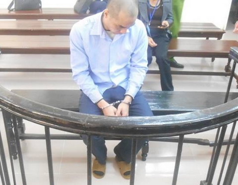 Bị cáo Lê Quang Vinh tại phiên xử phúc thẩm