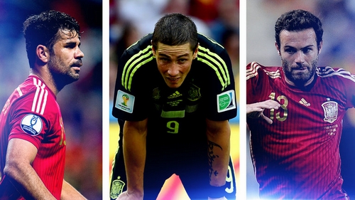 Costa, Torres và Mata đều bị loại khỏi Euro 2016