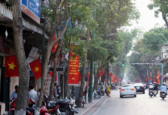 Các con phố tại Hà Nội 