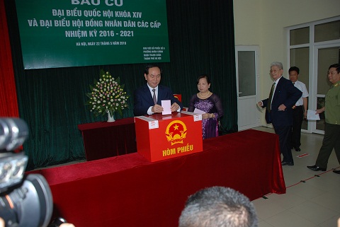 Chủ tịch nước Trần Đại Quang: Nêu cao tinh thần trách nhiệm, lựa chọn những người đủ đức đủ tài