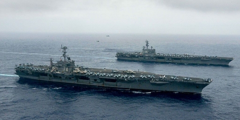 10 chiến hạm Mỹ rầm rập &quot;vây&quot; Trung Quốc ở Biển Đông