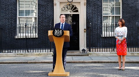 Thủ tướng David Cameron thông báo kế hoạch từ chức. 
