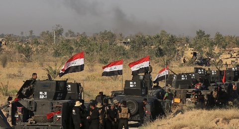 Quân đội Iraq ăn mừng chiến thắng