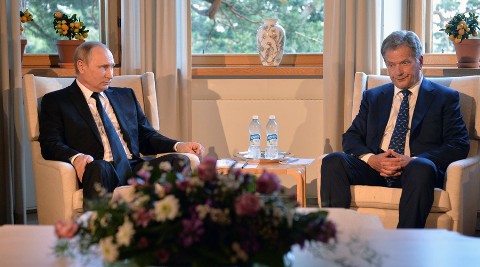 Tổng thống Nga Putin và người đồng cấp Phần Lan