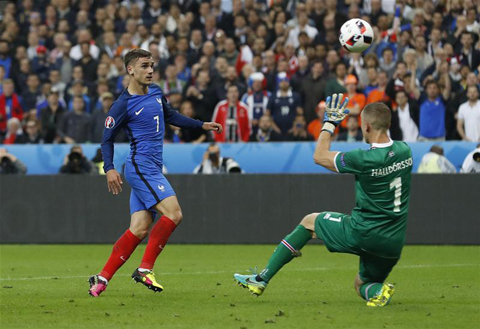 Người Pháp dẫn đầu cuộc đua &quot;phá lưới&quot; tại Euro 2016