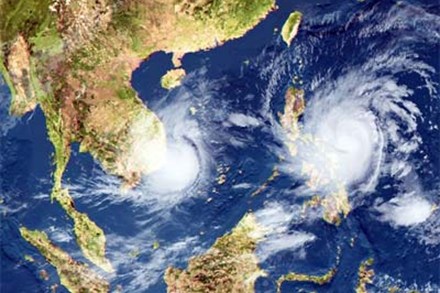 Biển Đông xuất hiện áp thấp nhiệt đới