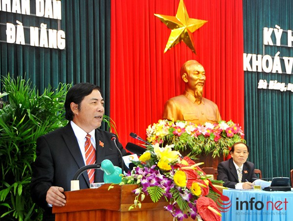 Tại các kỳ họp HĐND TP Đà Nẵng, ông Nguyễn Bá Thanh từng nhiều lần công bố việc lãnh đạo TP từ chối các dự án FDI lên đến hàng tỉ USD vì có nguy cơ gây ô nhiễm môi trường