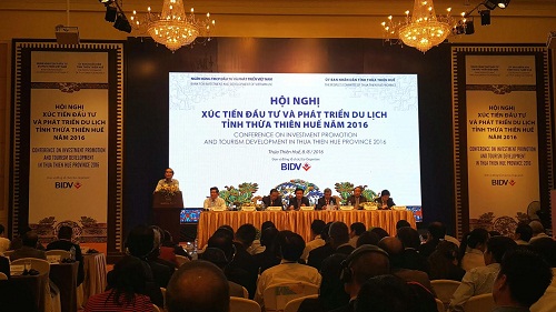 Hội nghị Xúc tiến đầu tư và Phát triển du lịch tỉnh Thừa Thiên - Huế năm 2016