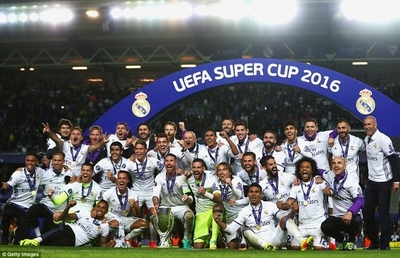 Thắng nghẹt thở Sevilla, Real giành Siêu cúp châu Âu