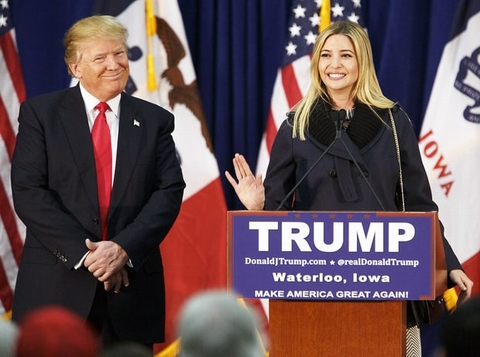 Donald Trump và con gái Ivanka