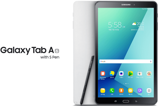 Samsung Galaxy Tab A (2016) với S Pen chính thức ra mắt tại Hàn Quốc