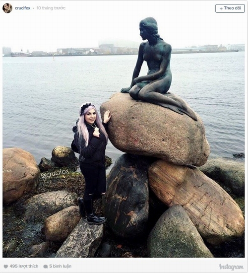 Mọi người từ khắp nơi trên thế giới đều muốn tụ họp bên bức tượng nàng tiên cá ở Thủ đô Copenhagen (Đan Mạch).