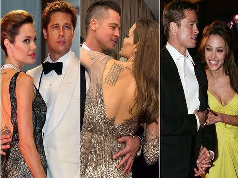 Những khoảnh khắc bất hủ trong thiên tình sử của Angelina Jolie - Brad Pitt