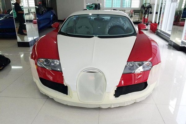 Bugatti Veyron của Minh nhựa được &quot;làm đẹp&quot;