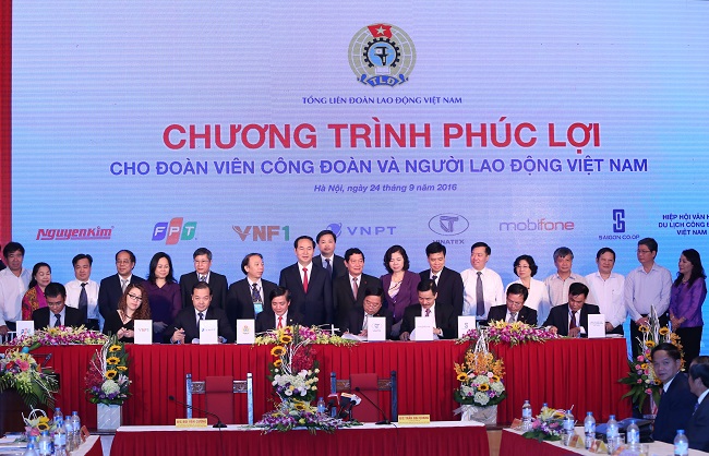 VNPT ký kết thỏa thuận hợp tác với Tổng Liên đoàn Lao động Việt Nam