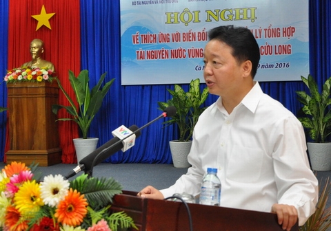 Bộ trưởng Trần Hồng Hà: Không thể tiếp tục dựa vào ưu đãi của thiên nhiên