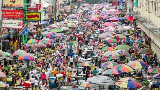 Tình cảnh tương tự ở thủ đô Manila, Phillippines